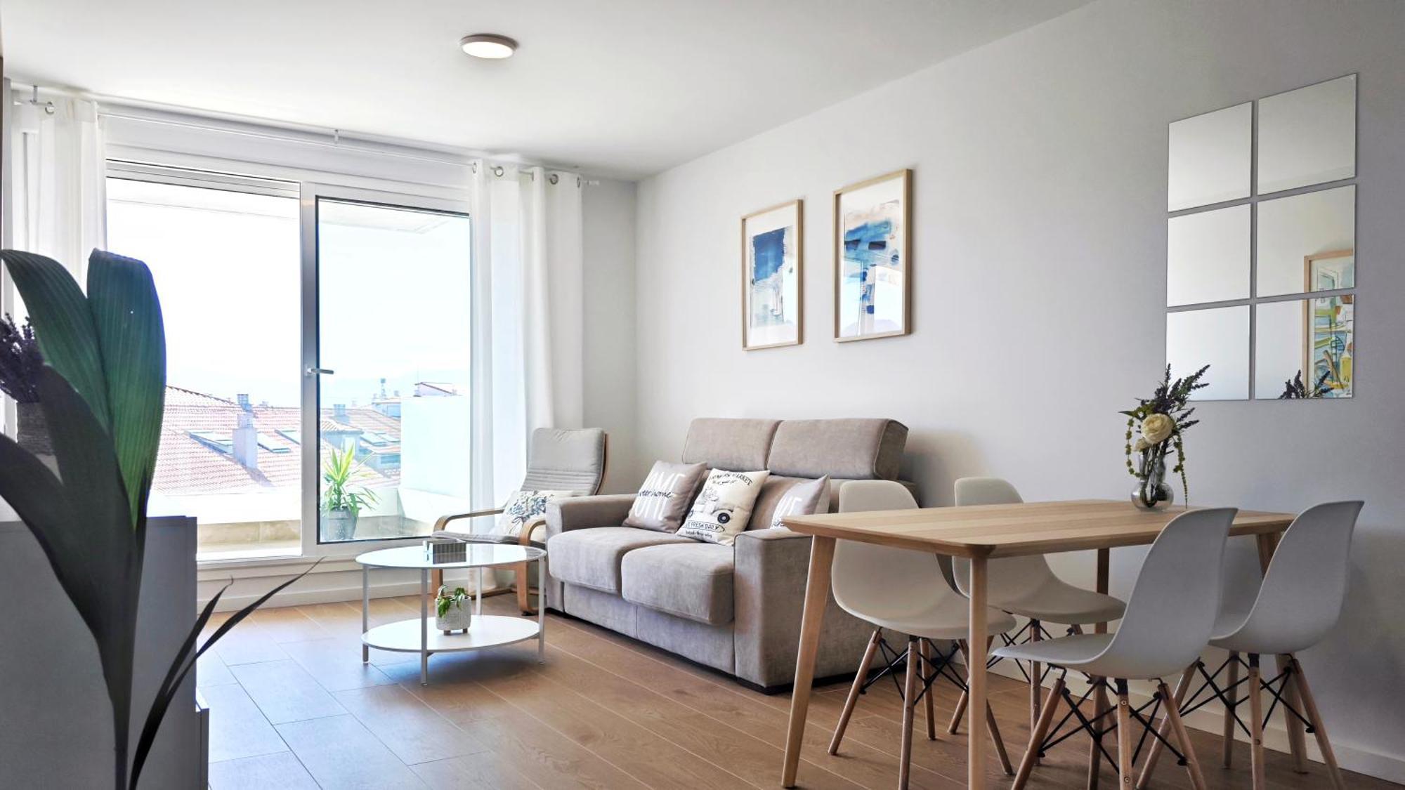 Appartamento Desconectaengalicia Zoo Con Piscina Y Vistas Al Mar A 150 Metros De Silgar Sanxenxo
